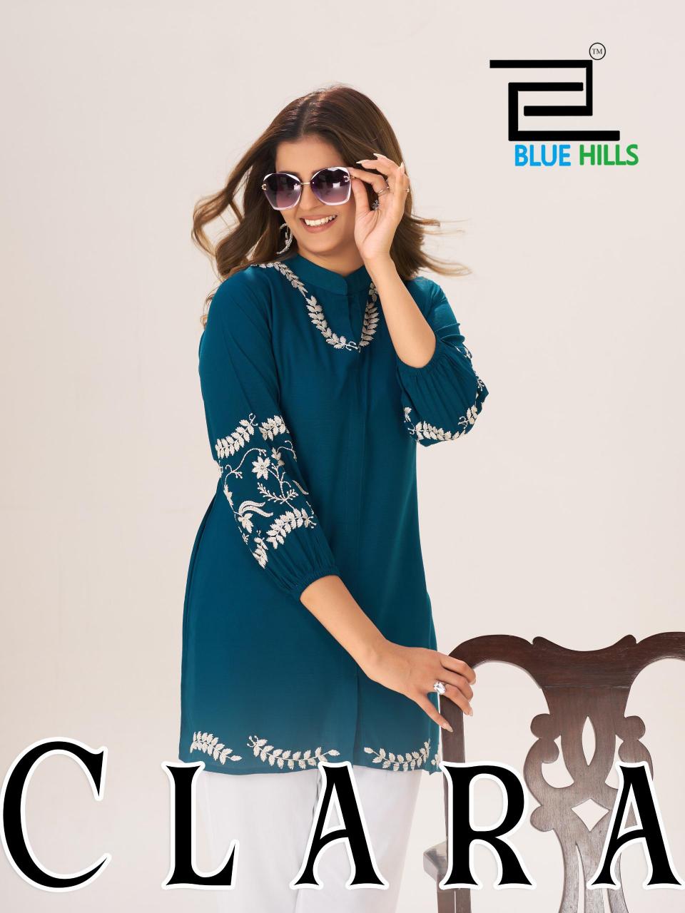 Blue Hills Clara catalog indian designer kurtis wholesale