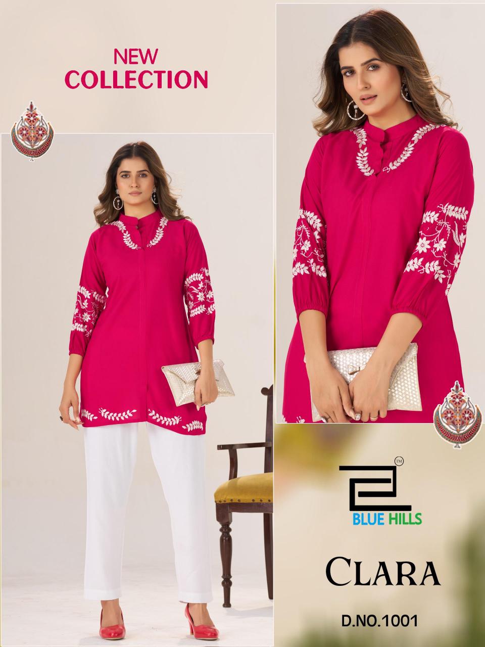 Blue Hills Clara catalog indian designer kurtis wholesale