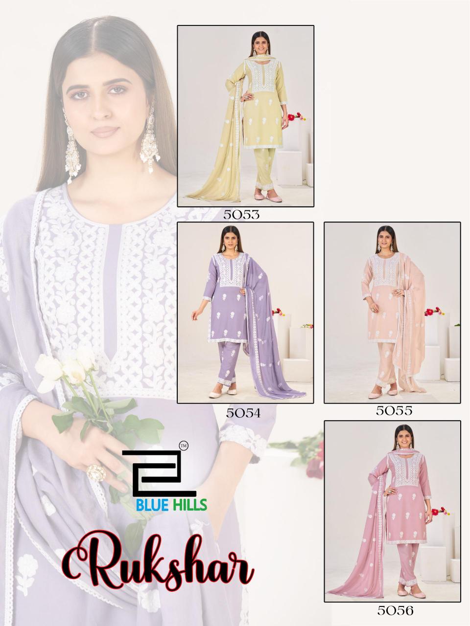 Blue Hills Rukshar catalog best kurti wholesaler