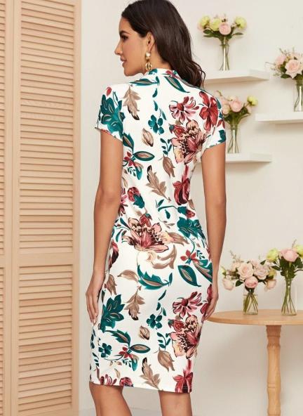 CAIRA 1003 Blue , 1007 White catalog western bodycon dress