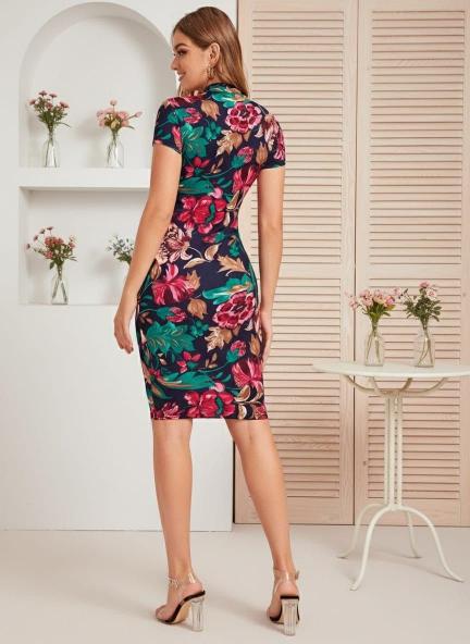CAIRA 1003 Blue , 1007 White catalog western bodycon dress
