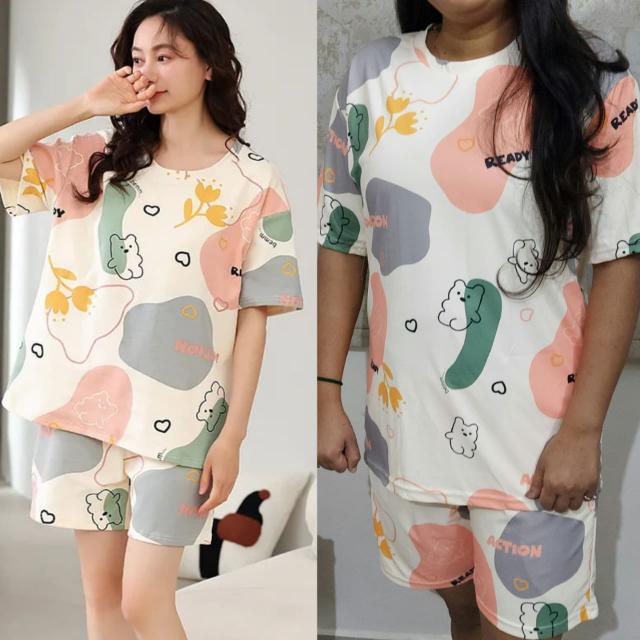 CAIRA 1011 , 1012 catalog Korean Style Night Suit With Pocket