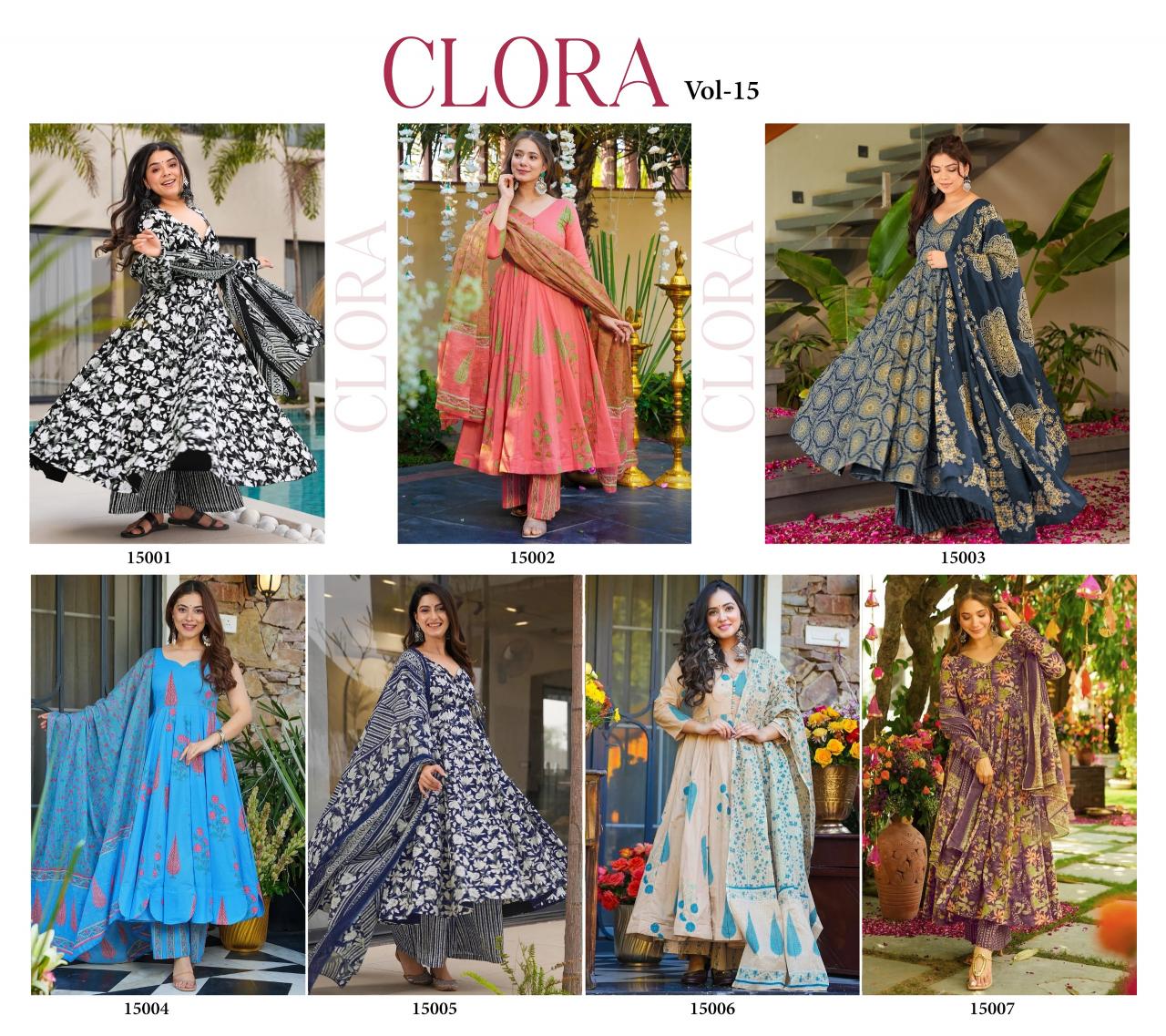 Clora Vol 15 catalog kurtis wholesale market in hyderabad