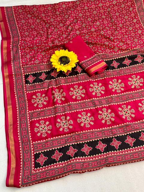 Dazira Ajrakh vol 1 catalog ambika sarees surat address