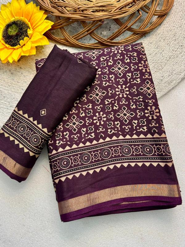 Dazira Ajrakh vol 1 catalog ambika sarees surat address