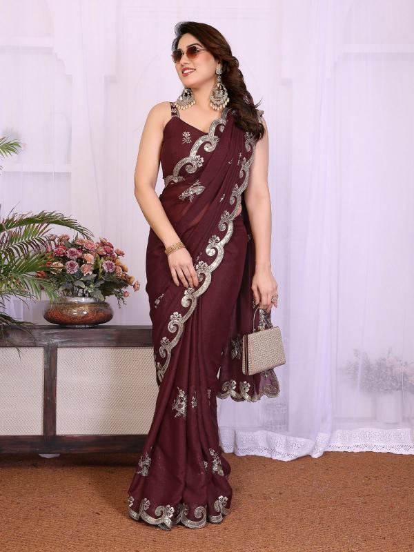 Dazira GC vol 18 catalog star Georgette sarees 