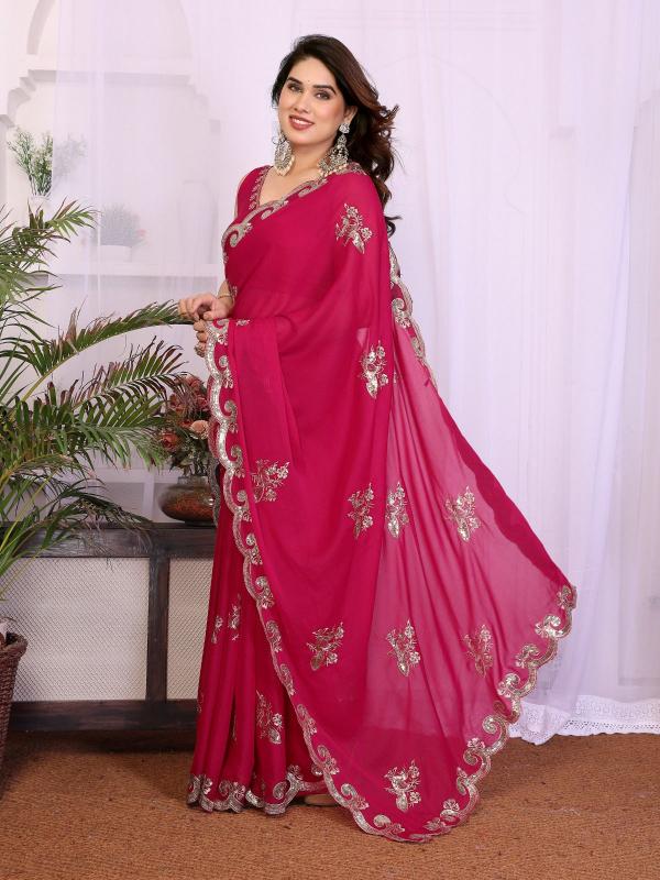 Dazira GC vol 18 catalog star Georgette sarees 