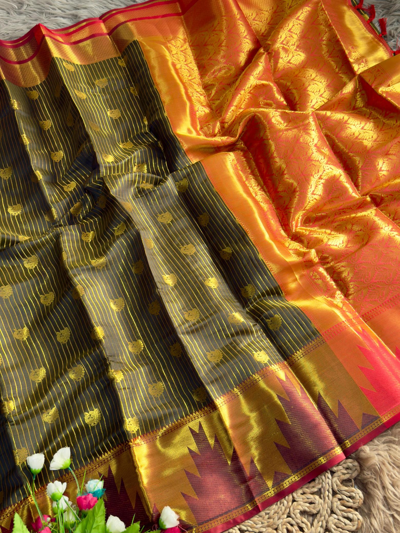 Dazira Kanjivaram silk vol 3 catalog south style sarees