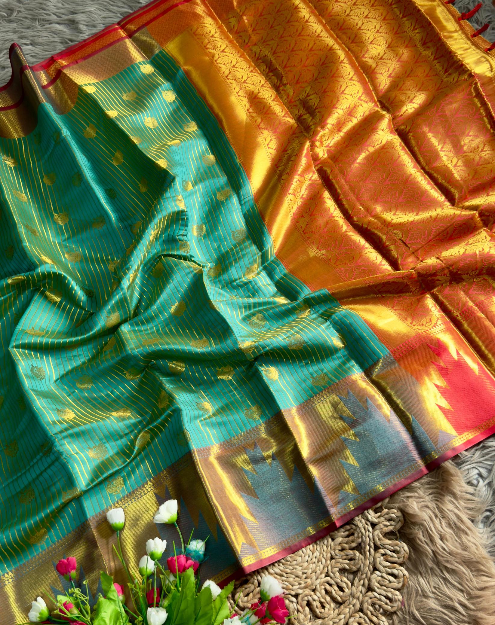 Dazira Kanjivaram silk vol 3 catalog south style sarees