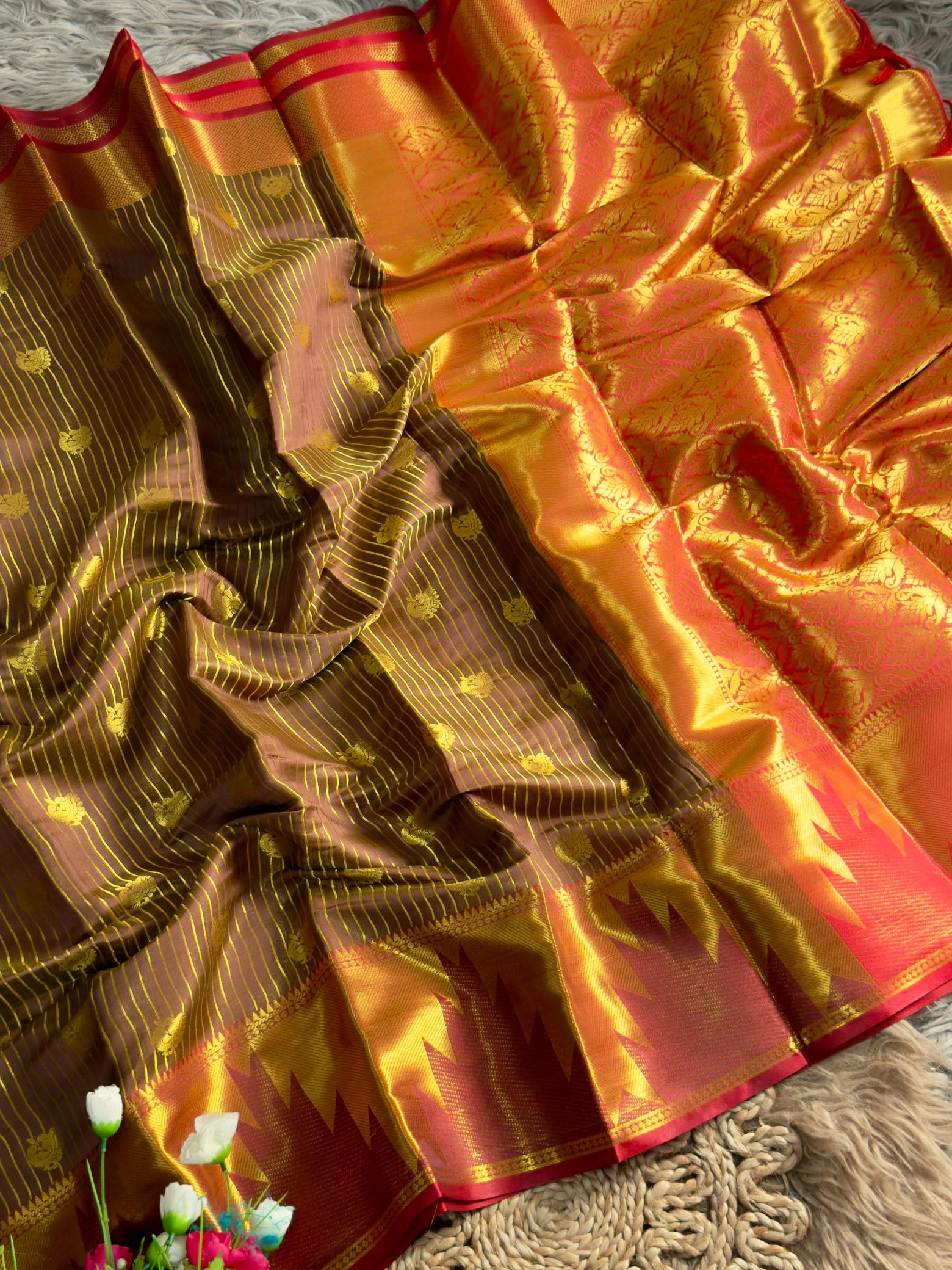 Dazira Kanjivaram silk vol 3 catalog south style sarees