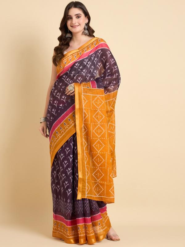 Dazira Maheshwari Silk cotton vol 2 catalog indian saree market surat gujarat