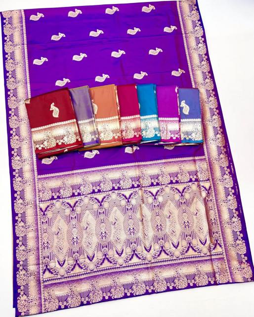 Dazira Nisha vol 4 catalog images silk sarees in surat