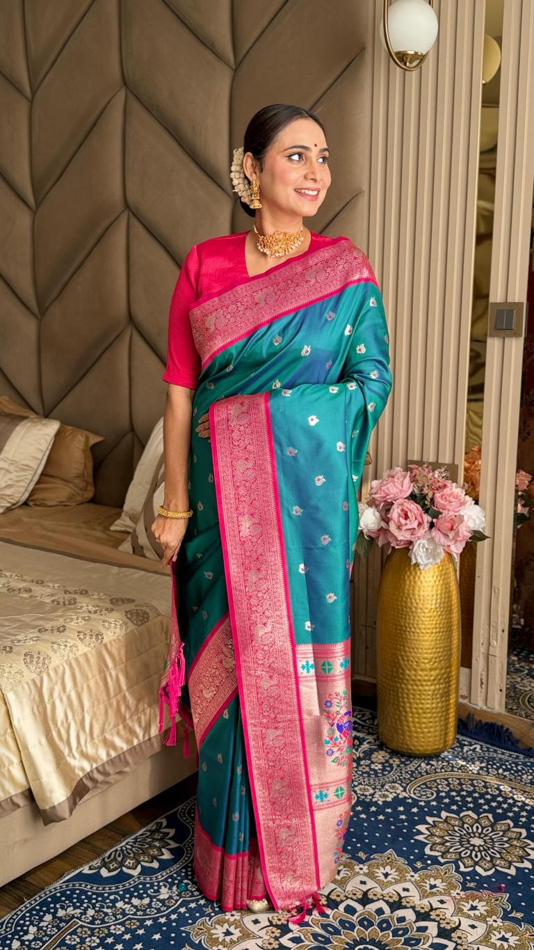 Dazira paithani vol 1 catalog paithani silk sarees