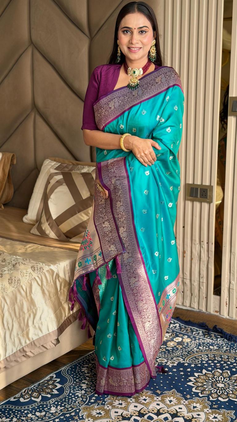 Dazira paithani vol 1 catalog paithani silk sarees