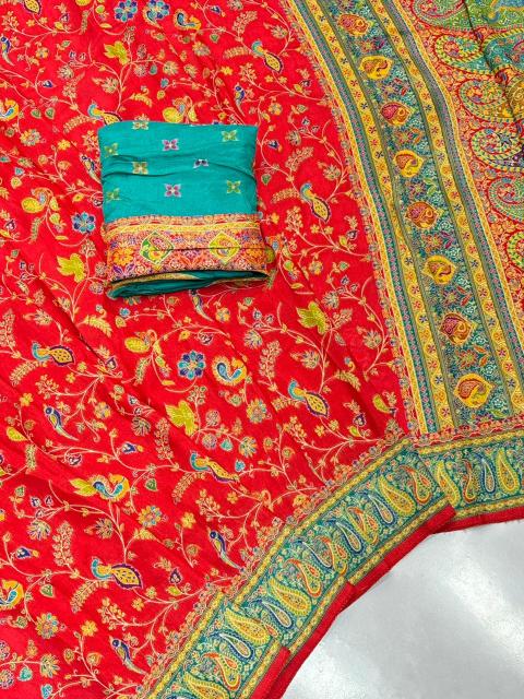 Dazira Pashmina Position Printed catalog surat ki designer saree