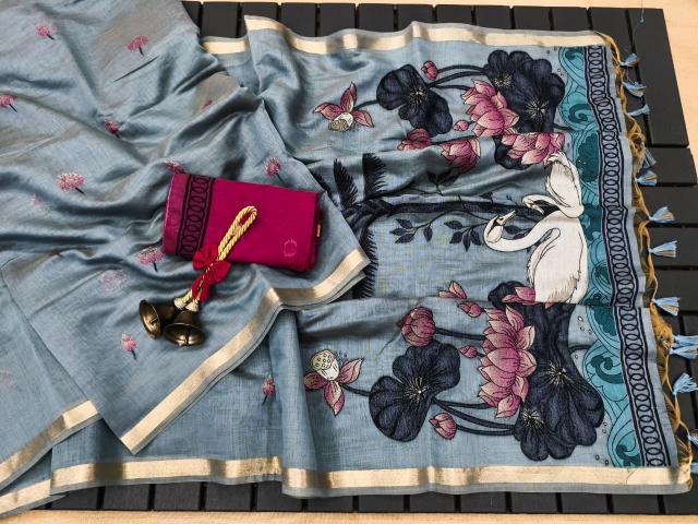 Dazira Premium soft muga Cotton vol 35 Catalog surat saree showroom