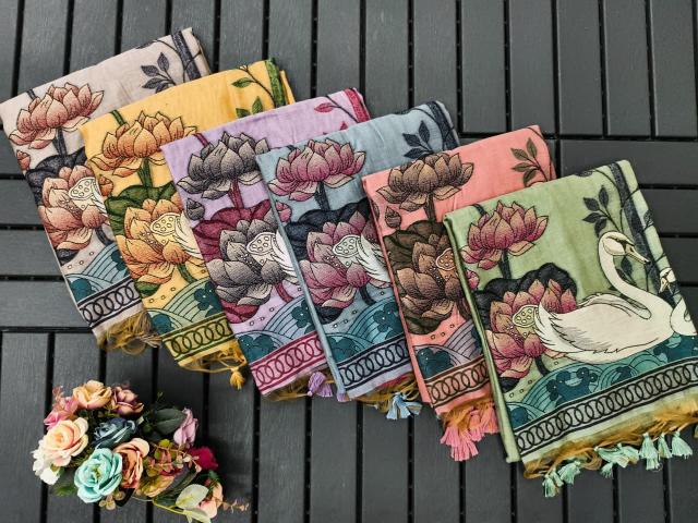 Dazira Premium soft muga Cotton vol 35 Catalog surat saree showroom