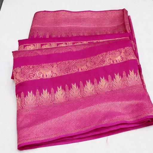 Dazira Pure Crepe Khadi Silk Vol 17 catalog saree bazar in surat