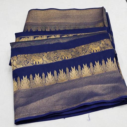 Dazira Pure Crepe Khadi Silk Vol 17 catalog saree bazar in surat