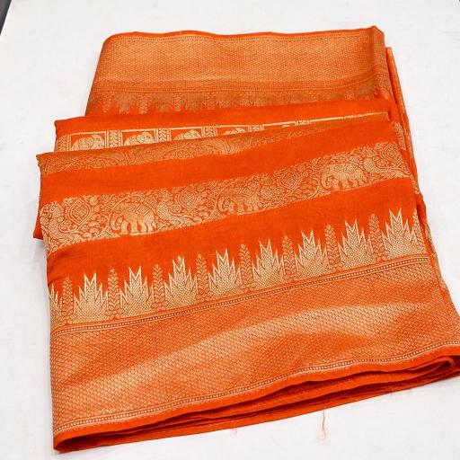 Dazira Pure Crepe Khadi Silk Vol 17 catalog saree bazar in surat