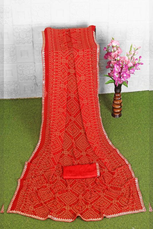 Dazira Red Rose catalog sarees surat
