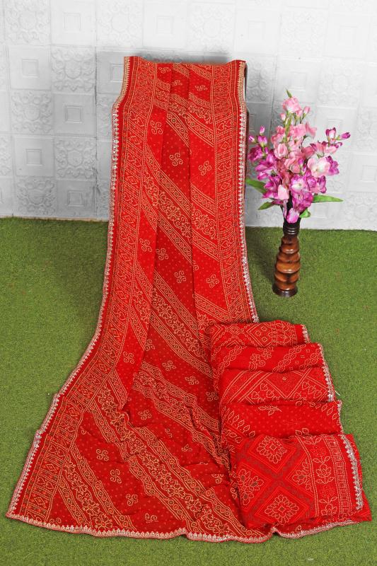Dazira Red Rose catalog sarees surat