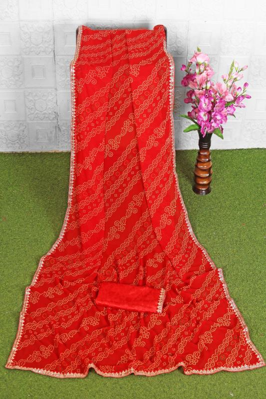 Dazira Red Rose catalog sarees surat