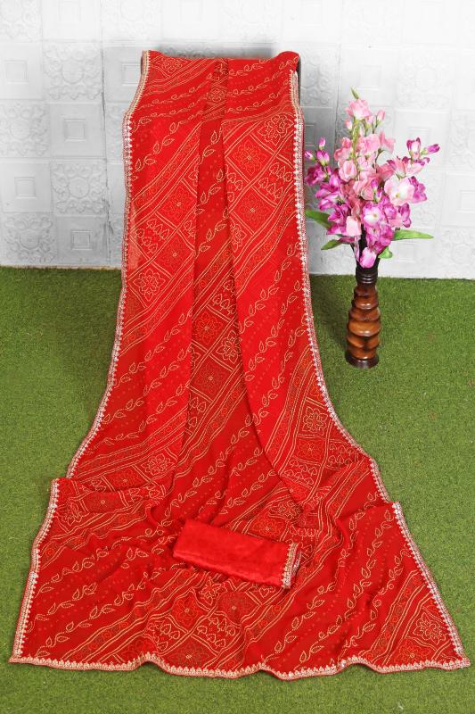 Dazira Red Rose catalog sarees surat