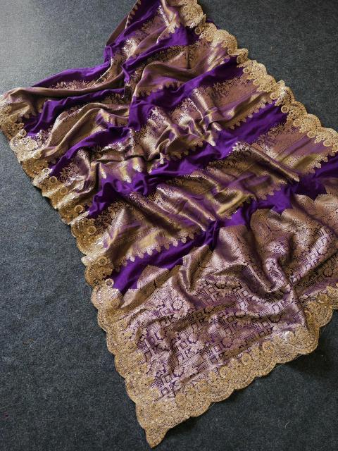 Dazira Rich Crepe Khadi catalog crepe khadi sarees