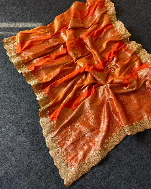 Dazira Rich Crepe Khadi catalog crepe khadi sarees