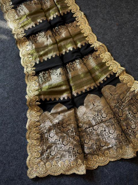 Dazira Rich Crepe Khadi catalog crepe khadi sarees