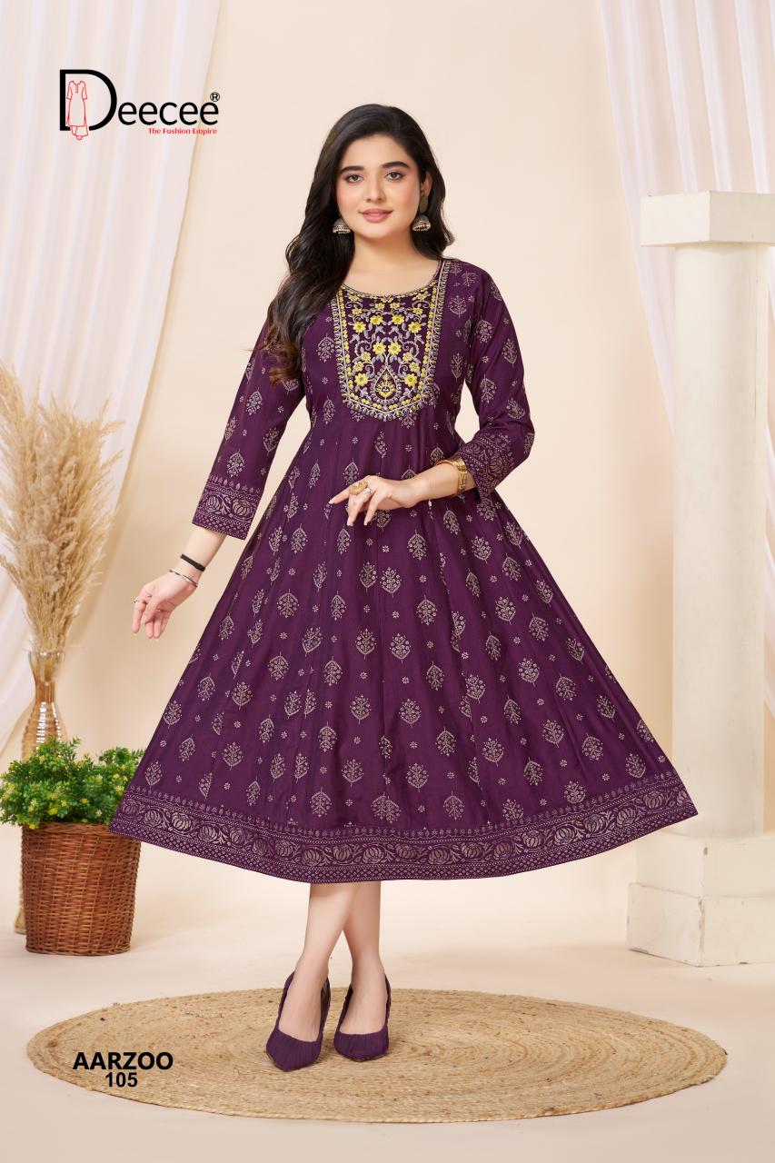 Deecee Aarzoo catalog indian ladies kurti wholesale