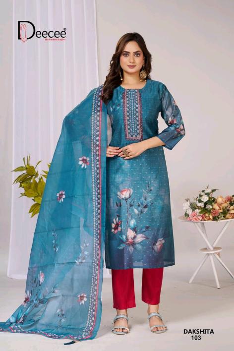 Deecee Dakshita catalog kurti pant set wholesale