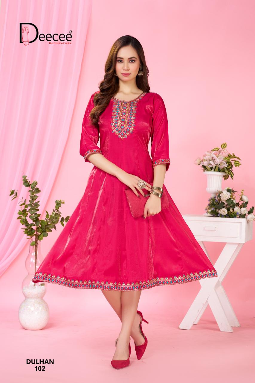 Deecee Dulhan catalog anarkali kurtis 