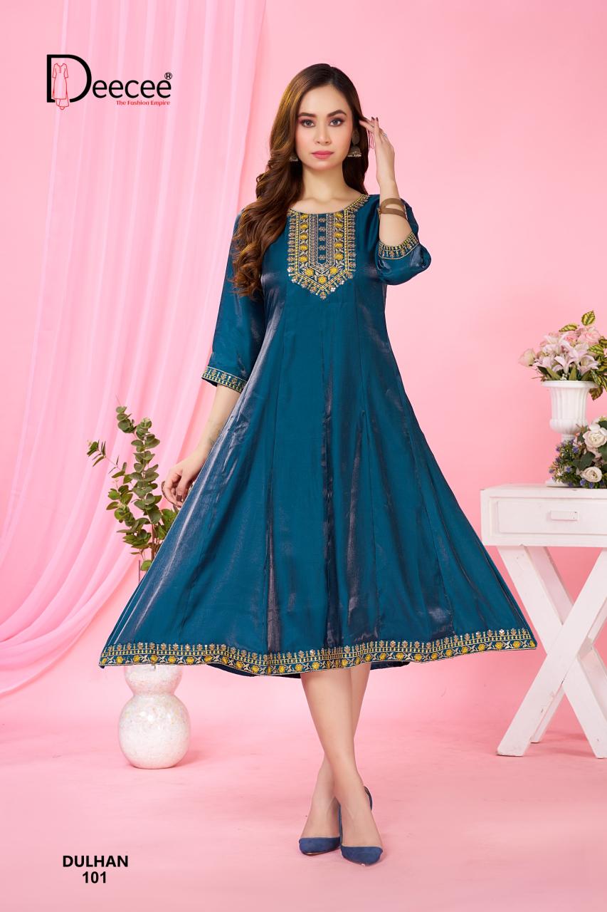 Deecee Dulhan catalog anarkali kurtis 