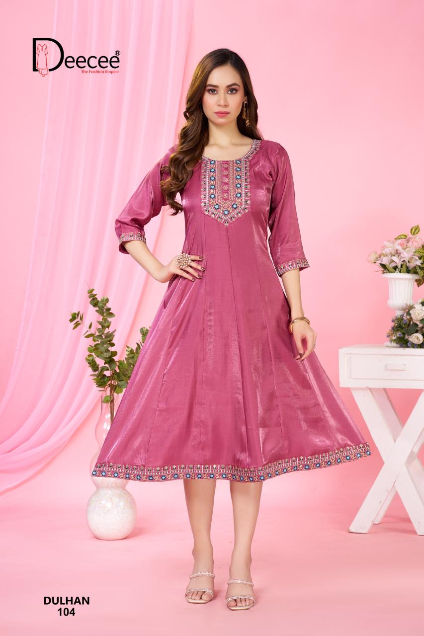 Deecee Dulhan catalog anarkali kurtis 