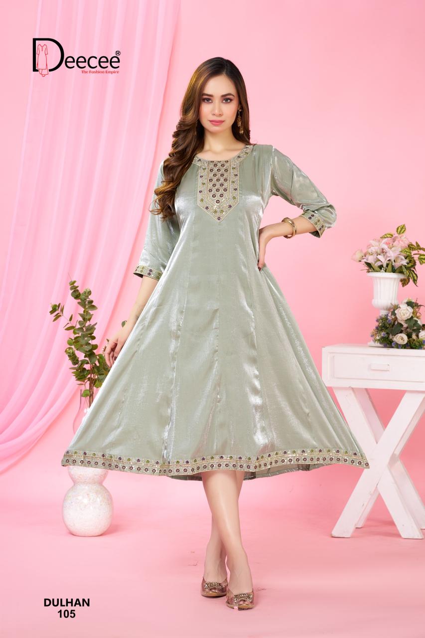 Deecee Dulhan catalog anarkali kurtis 