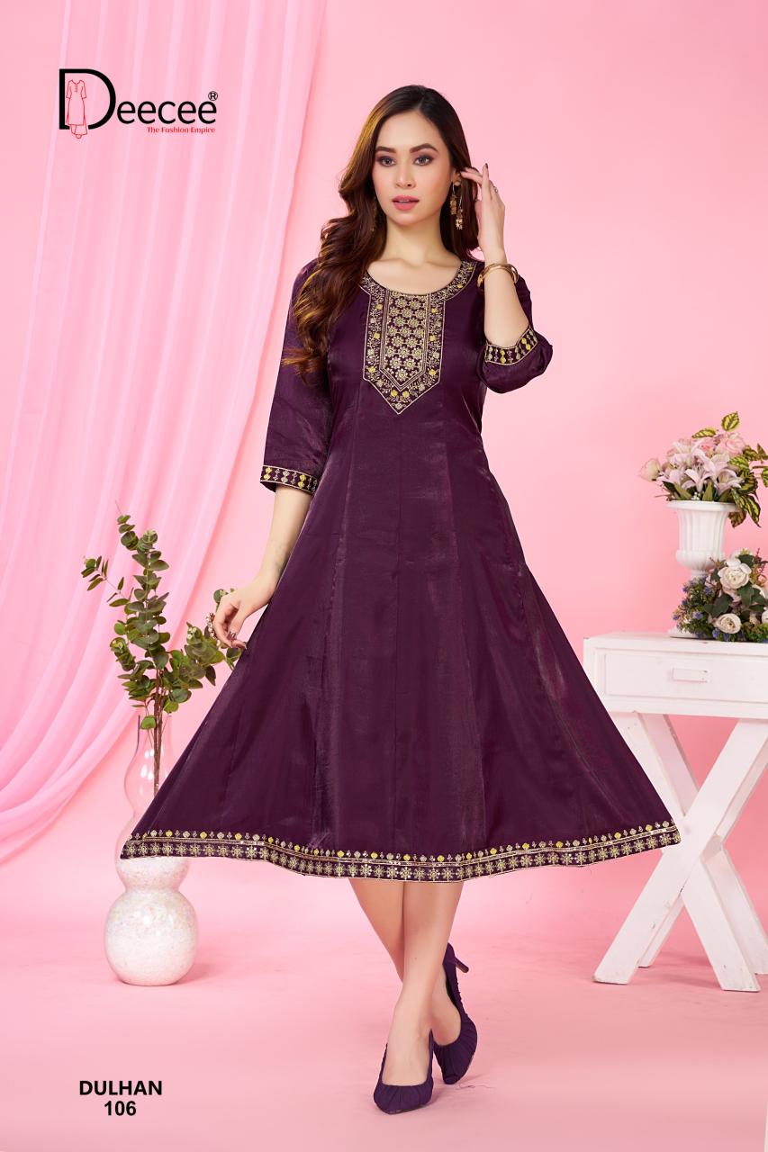 Deecee Dulhan catalog anarkali kurtis 