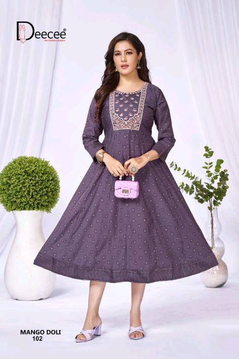 Deecee Mango Doli catalog wholesale kurti from surat