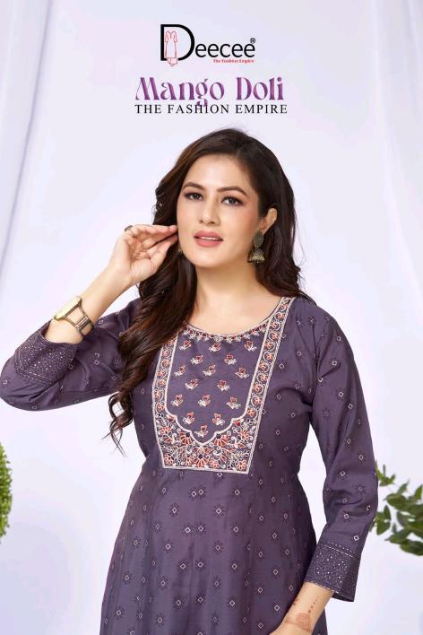 Deecee Mango Doli catalog wholesale kurti from surat
