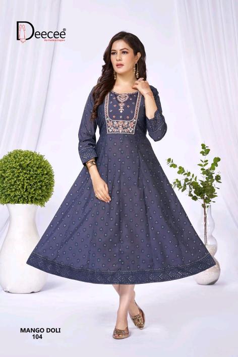Deecee Mango Doli catalog wholesale kurti from surat