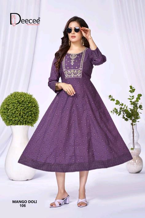 Deecee Mango Doli catalog wholesale kurti from surat