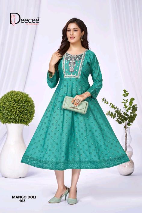Deecee Mango Doli catalog wholesale kurti from surat