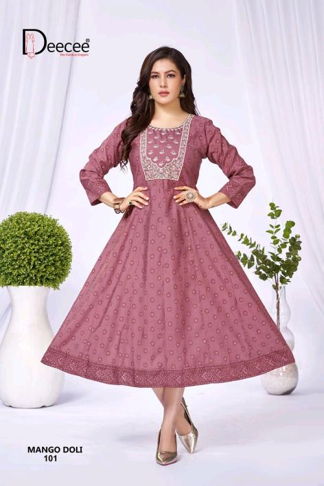 Deecee Mango Doli catalog wholesale kurti from surat