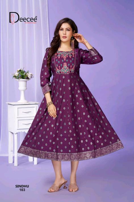 Deecee Sindhu catalog wholesale kurti collection