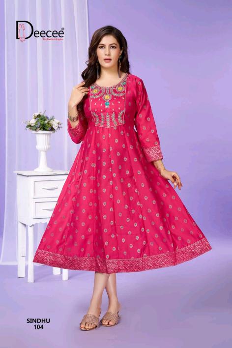 Deecee Sindhu catalog wholesale kurti collection