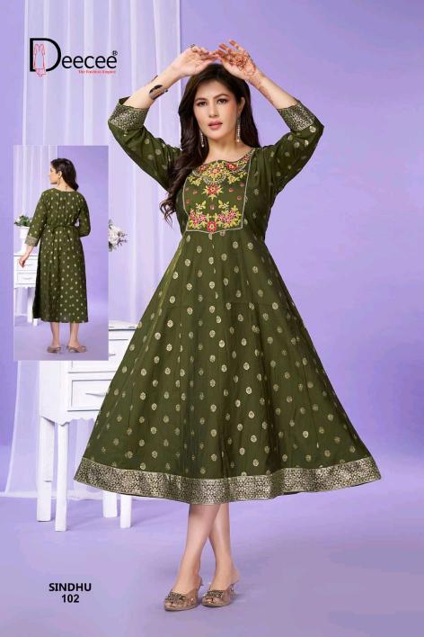Deecee Sindhu catalog wholesale kurti collection