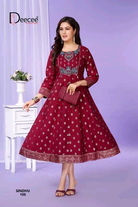Deecee Sindhu catalog wholesale kurti collection