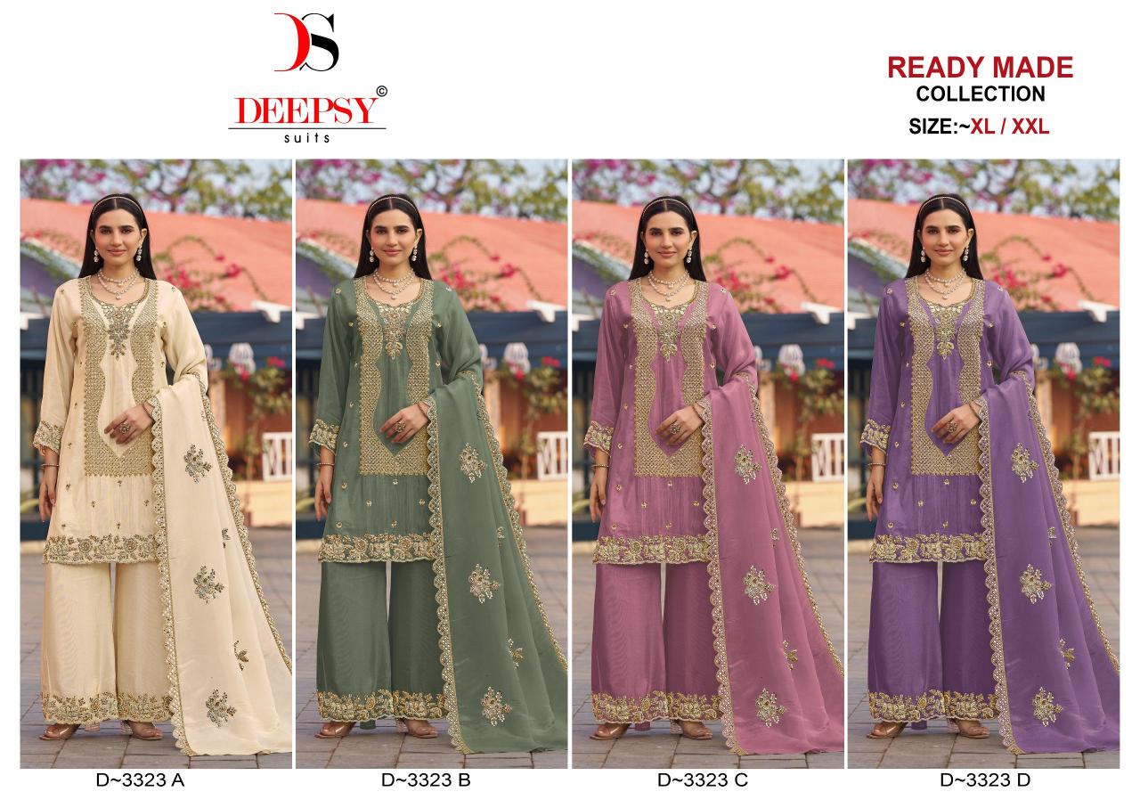 Deepsy 3323 catalog pakistani wholesale suits
