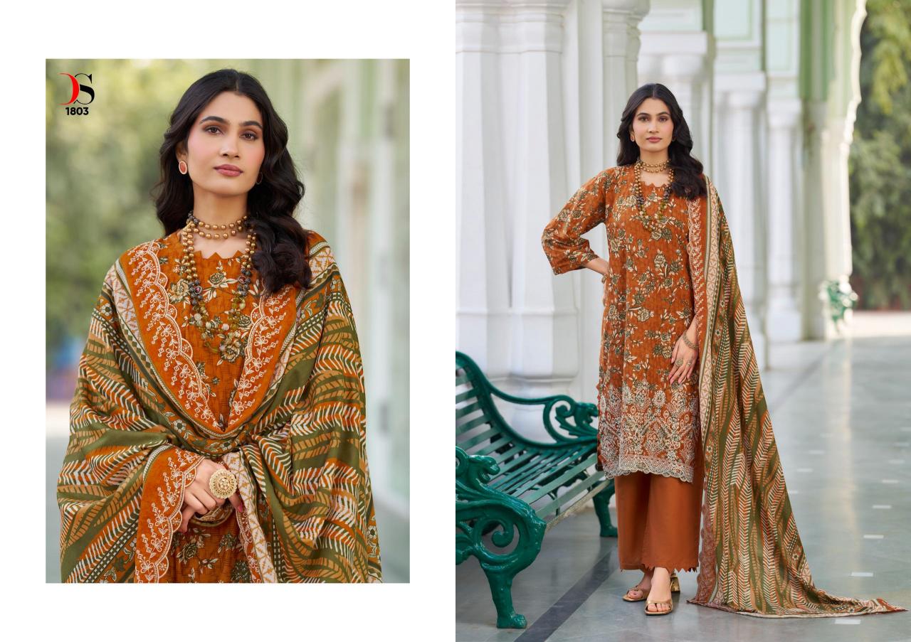 Deepsy Bin Saeed Vol 18 Catalog pakistani wholesale replica suits in delhi
